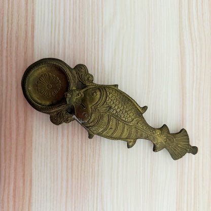 ARCHIVE: CAST BRASS MATSYA & NAGA SPOON (Not for Sale)