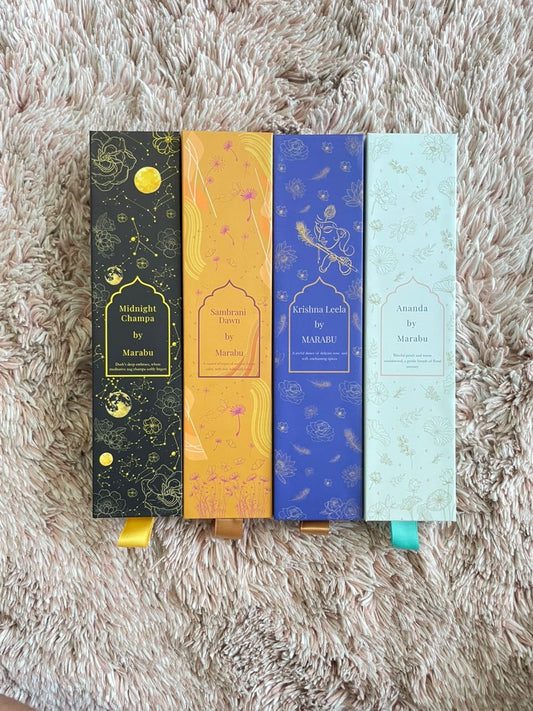 Home Incense Ritual Set (4 Scents)